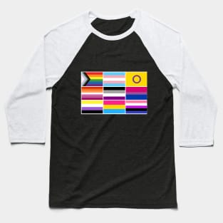 Pride Flag Baseball T-Shirt